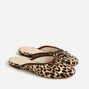 🆕{J.Crew} Calf hair Zoe ballet flats in leopard